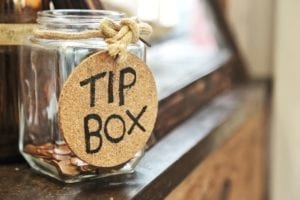 Tip box